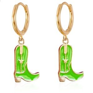 Cute Boot Shaped Earrings